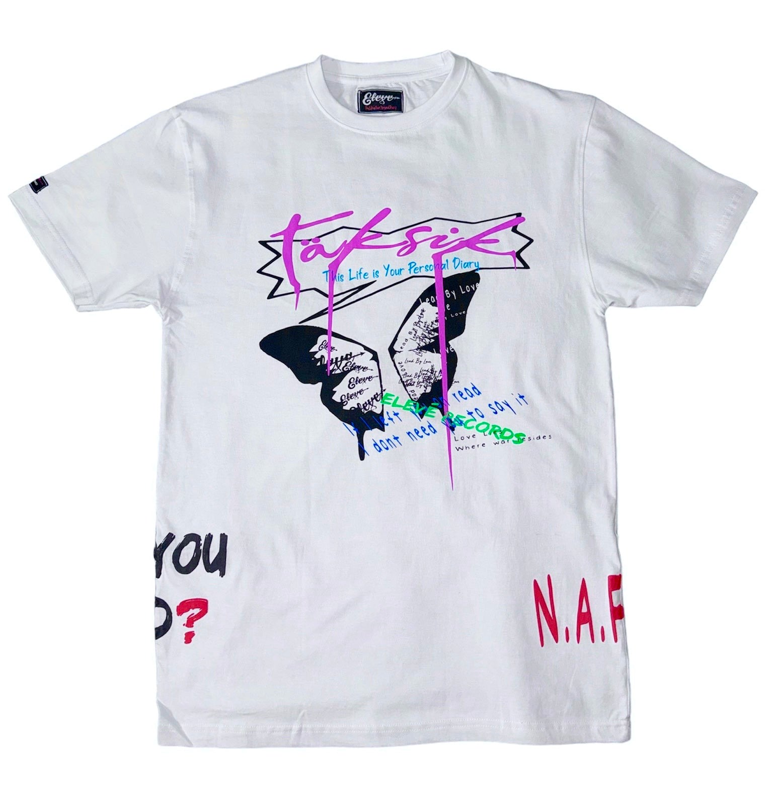 Relaxed Fit Drop Shoulder Statement T-Shirt